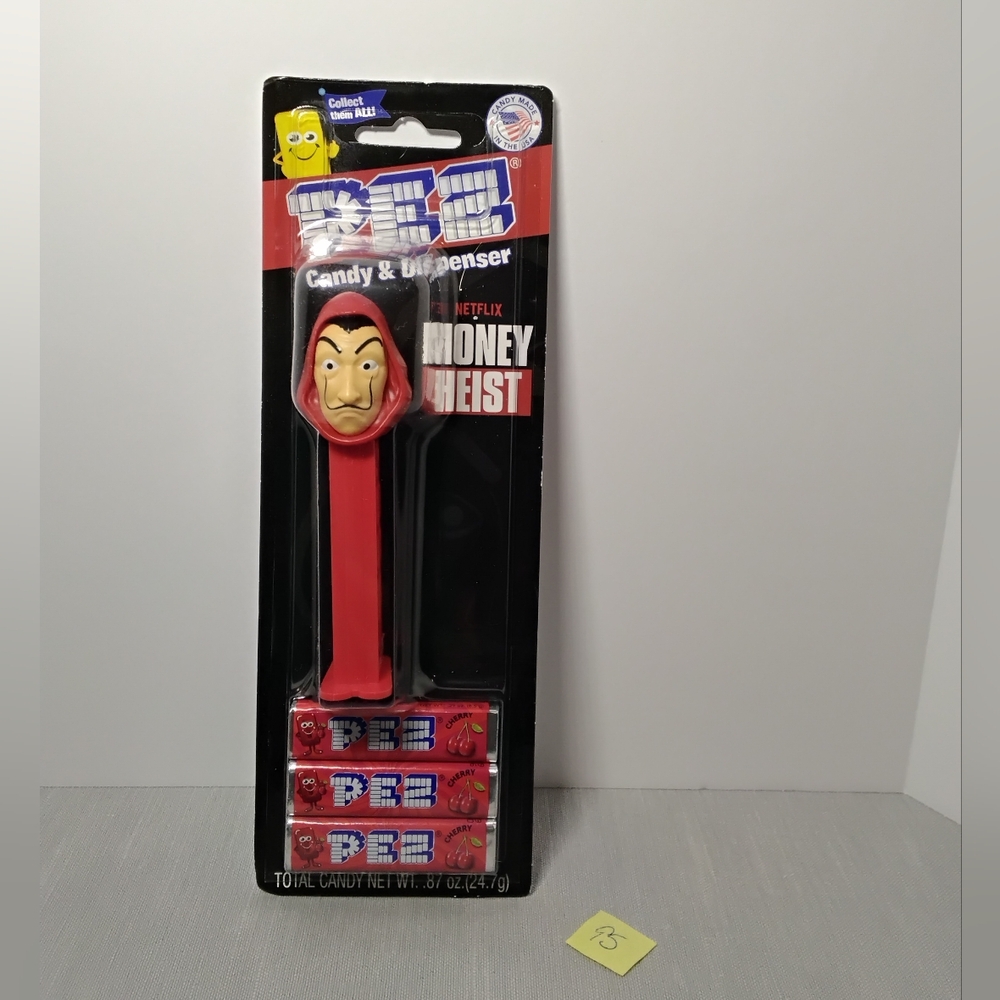 NIP PEZ Money Heist Dispenser